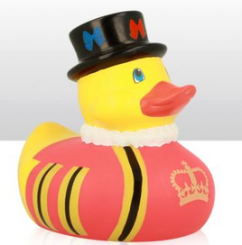 Rubber Duck Beefeater 10.5cm