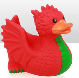 Wales Dragon Rubber Bath Toy