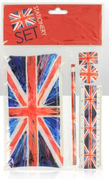 Union Jack Stationery Set
