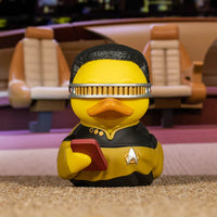 Star Trek Geordi La Forge TUBBZ Cosplaying Duck Collectible - Boxed Edition