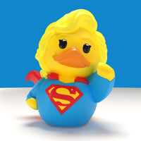 Close up view of DC Comics Supergirl TUBBZ (Boxed Edition)