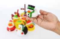 Mini Christmas Reindeer Hat Rubber Duck lifestyle image 4