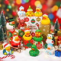 Mini Christmas Reindeer Hat Rubber Duck lifestyle image 5