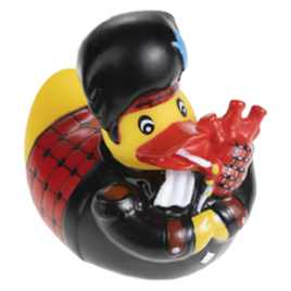 Bagpipe Rubber Duck 9cm
