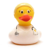 Rubber duck doctor - blonde - rubber duck