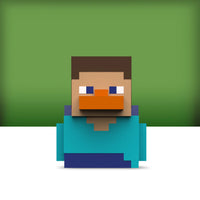 Minecraft Official Steve Mini TUBBZ Cosplaying Rubber Duck Collectable