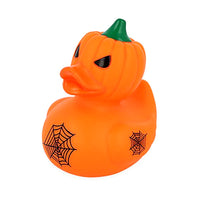 Pumpkin Spiderweb Duck -  5cm Rubber Duck