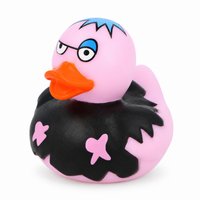 Mini Halloween Pink Skeleton Rubber Duck