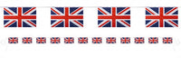 Union Jack Rayon Bunting - 20ft - 12 flags