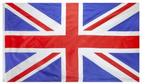 Union Jack Rayon Flag with Grommets 3FT X 5FT