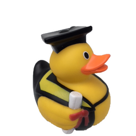 Graduation Rubber Duck with Scroll
