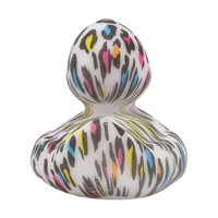 "like a leopard" Duck Rubber Duck - Design by Lilalu