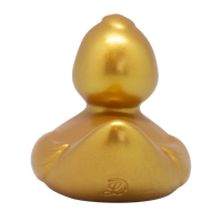 "My Heart" Duck, gold Rubber Duck - Design by Lilalu