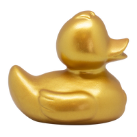 "My Heart" Duck, gold Rubber Duck - Design by Lilalu