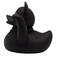 Black Lucky Cat Rubber Duck - Design by Lilalu