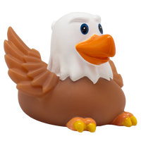 Eagle Duck Rubber Duck - Design by Lilalu
