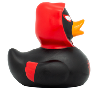 Black Spidy Duck, red Rubber Duck - Design by Lilalu