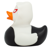 Black Spidy Duck, white Rubber Duck - Design by Lilalu