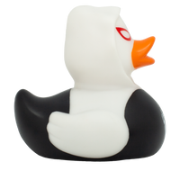 Black Spidy Duck, white Rubber Duck - Design by Lilalu