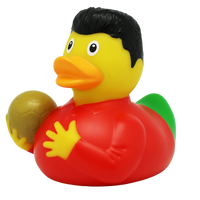 Football Star Duck, green - design by LILALU