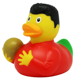 Football Star Duck, green - design by LILALU