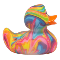 Groovy Duck Rubber Duck - Design by Lilalu