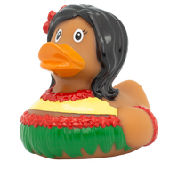 Hawaii Duck, female Rubber Duck - Design by Lilalu