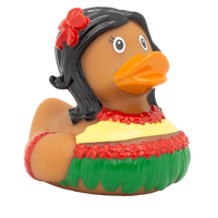 Hawaii Duck, female Rubber Duck - Design by Lilalu