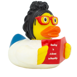 Reader Duck Rubber Duck - Design by Lilalu