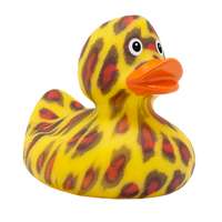 "like a wild cat " Duck Rubber Duck - Design by Lilalu