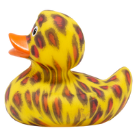 "like a wild cat " Duck Rubber Duck - Design by Lilalu