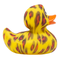 "like a wild cat " Duck Rubber Duck - Design by Lilalu