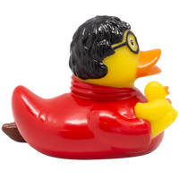 Magic Boy Duck Rubber Duck - Design by Lilalu