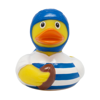 Rugby Duck Rubber Duck - Design by Lilalu