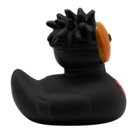 Black Worrier Duck Rubber Duck - Design by Lilalu