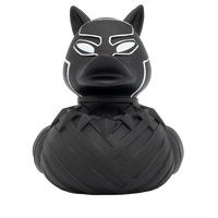 Black Puma Duck Rubber Duck - Design by Lilalu