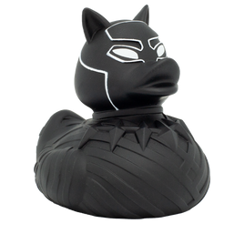 Black Puma Duck Rubber Duck - Design by Lilalu
