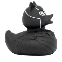 Black Puma Duck Rubber Duck - Design by Lilalu