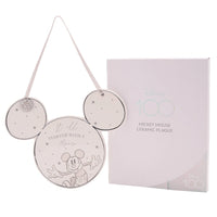 Disney 100 Ceramic Plaque - Mickey Mouse