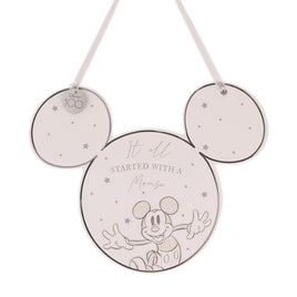 Disney 100 Ceramic Plaque - Mickey Mouse