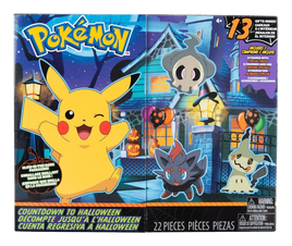 Pokemon Figure Countdown to Halloween Calendar