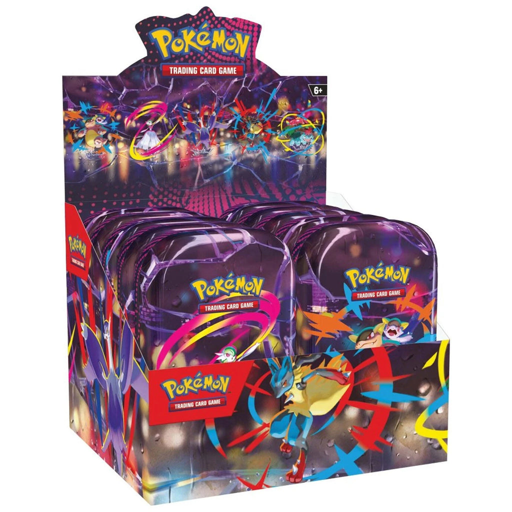 Pokemon TCG: Mega Heroes - Mini Tins Assorted display - CDU (10)