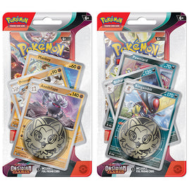 Pokemon TCG: Scarlet & Violet 3 - Obsidian Flames Premium Checklane Display
