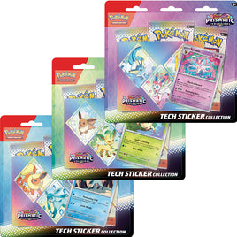 Pokemon TCG: Scarlet & Violet 8.5 - Prismatic Evolution - Tech Sticker Collection