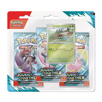 Pokemon TCG: Scarlet & Violet 9 - Journey Together - 3-Pack Booster Display
