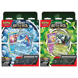 Pokémon TCG: Deluxe Battle Decks - Quaquaval ex/ Meowscarada ex