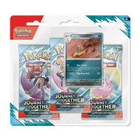 Pokemon TCG: Scarlet & Violet 9 - Journey Together - 3-Pack Booster Display