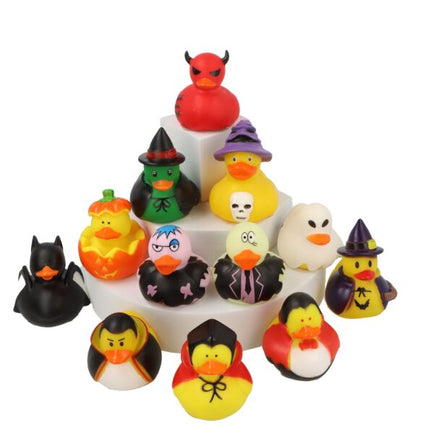 Mini Halloween Skull Witch Rubber Duck lifestyle image 1