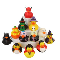 Mini Halloween Red Vampire Rubber Duck lifestyle image 1
