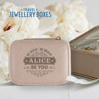Travel Jewelley Boxes - Alice